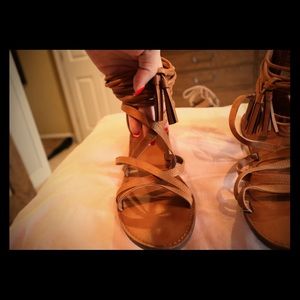 XOXO Brand | Tassel Sandals | 8.5